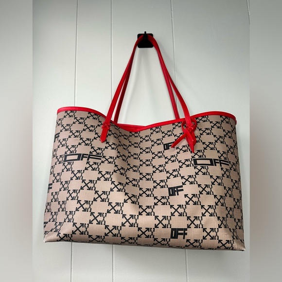 Off-White Virgil Abloh Day-Off 33 Monogram Tote w Pouch - Picture 10 of 16